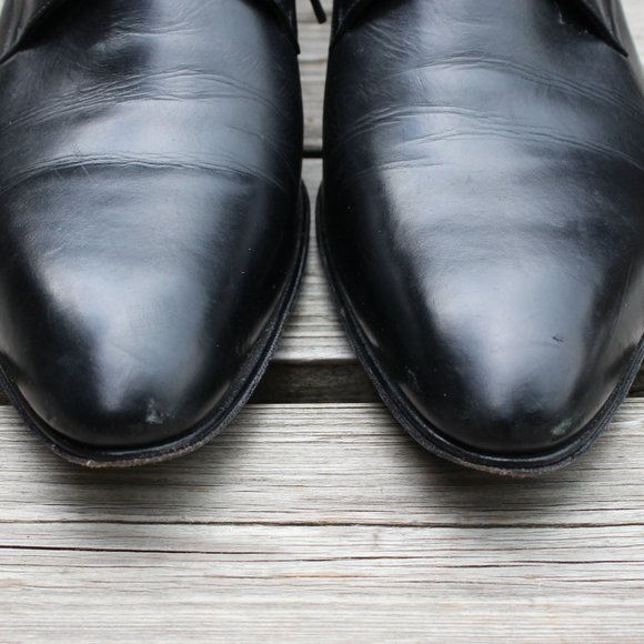 Dior Black Calfskin Leather Derby, EU size 41.5, Made in Italy, GUC - Picture 5 of 13